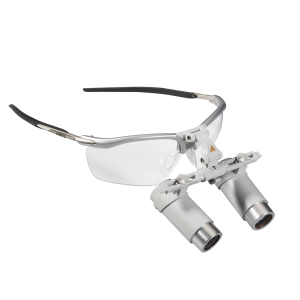 Lupa Binocular Heine HRP 3,5X con S-Frame y Soporte I-View